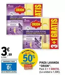 E.Leclerc Orion - pinza lavanda oferta