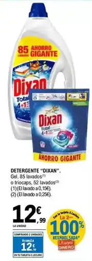 E.Leclerc Dixan - detergente oferta