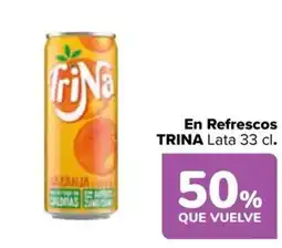 Carrefour TRINA En Refrescos oferta