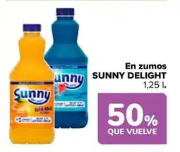 Carrefour SUNNY DELIGHT En zumos oferta