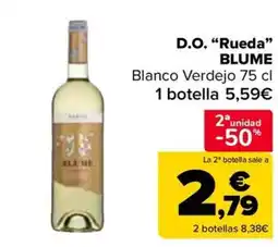 Carrefour BLUME D.O. "Rueda” oferta