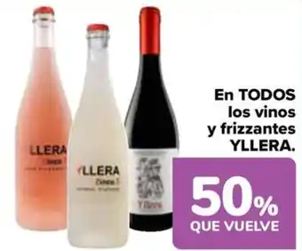 Carrefour YLLERA En todos los vinos y frizzantes oferta