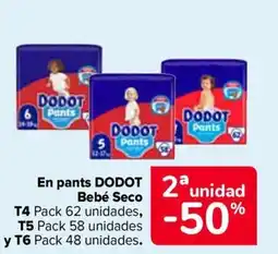 Carrefour DODOT En pants Bebé Seco d oferta