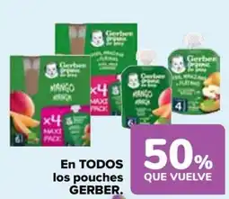 Carrefour GERBER En todos los pouches oferta