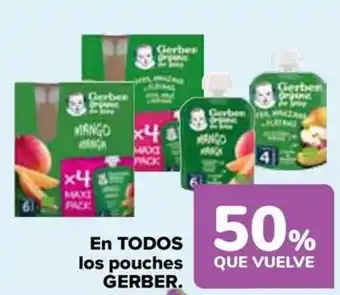 Carrefour GERBER En todos los pouches oferta