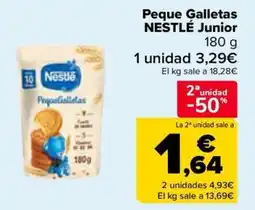 Carrefour NESTLÉ Peque Galletas Junior oferta