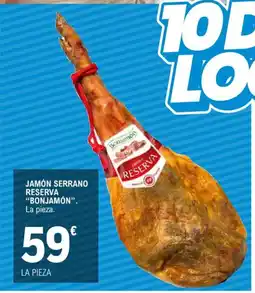 E.Leclerc BONJAMÓN Jamón serrano reserva oferta