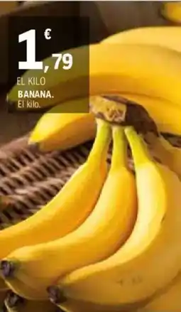 E.Leclerc Banana oferta