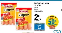 E.Leclerc ELPOZO Salchichas king oferta