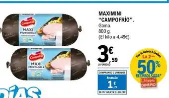 E.Leclerc CAMPOFRIO Maximini oferta