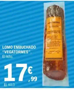 E.Leclerc VEGATORMES Lomo embuchado oferta
