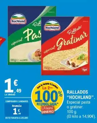 E.Leclerc HOCHLAND Rallados oferta