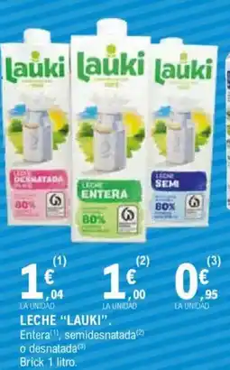 E.Leclerc LAUKI Leche oferta