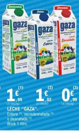 E.Leclerc GAZA Leche oferta