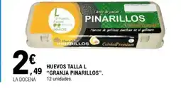 E.Leclerc GRANJA PINARILLOS Huevos talla oferta