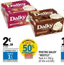 E.Leclerc NESTLE Postre dalky oferta
