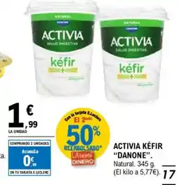 E.Leclerc DANONE Activia kéfir oferta