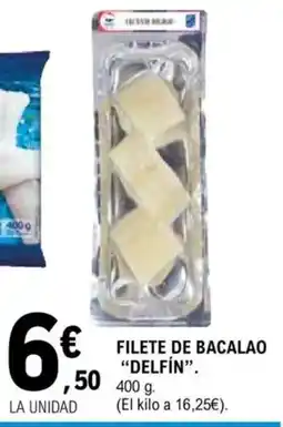 E.Leclerc DELFIN Filete de bacalao oferta