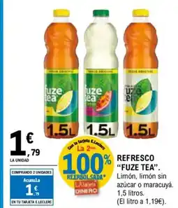 E.Leclerc FUZE TEA Refresco oferta