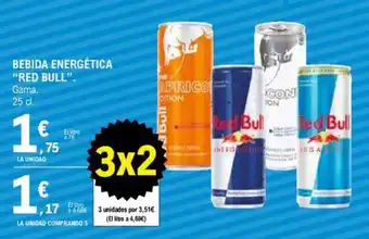 E.Leclerc RED BULL Bebida energética oferta