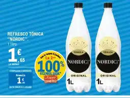 E.Leclerc NORDIC Refresco tónica oferta