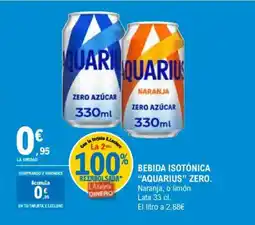 E.Leclerc AQUARIUS Bebida isotónica oferta