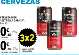 E.Leclerc ESTRELLA GALICIA Cerveza mini oferta
