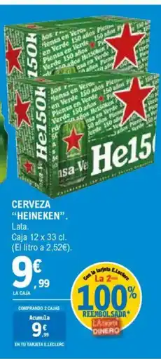 E.Leclerc HEINEKEN Cerveza oferta