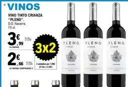 E.Leclerc PLENO Vino tinto crianza oferta