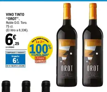 E.Leclerc OROT Vino tinto oferta