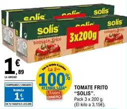 E.Leclerc SOLIS Tomate frito oferta