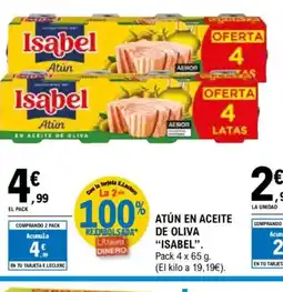 E.Leclerc ISABEL Atún en aceite de oliva oferta