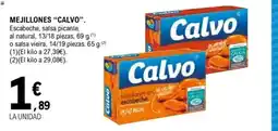 E.Leclerc CALVO Mejillones oferta