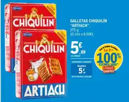 E.Leclerc ARTIACH Galletas chiquilín oferta