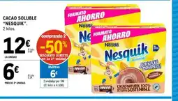 E.Leclerc NESQUIK Cacao soluble oferta