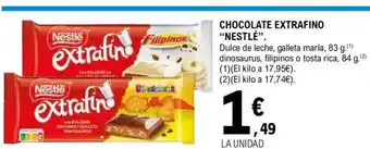 E.Leclerc NESTLÉ Chocolate extrafino oferta