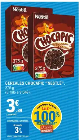 E.Leclerc NESTLÉ Cereales chocapic oferta