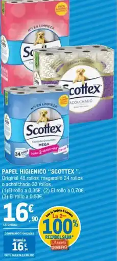 E.Leclerc SCOTTEX Papel higienico oferta
