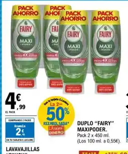 E.Leclerc FAIRY Duplo maxipoder oferta