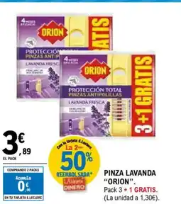 E.Leclerc ORION Pinza lavanda oferta