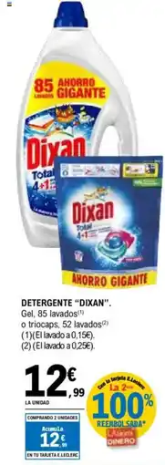 E.Leclerc DIXAN Detergente oferta