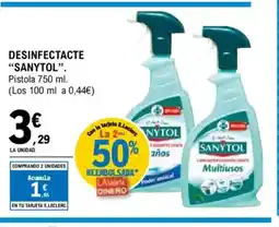 E.Leclerc SANYTOL Desinfectacte oferta