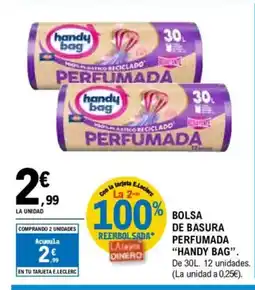 E.Leclerc HANDY BAG Bolsa de basura perfumada oferta