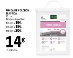 E.Leclerc Funda de colchon elástica oferta