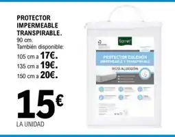 E.Leclerc Protector impermeable transpirable oferta