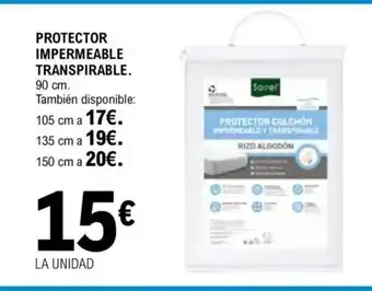 E.Leclerc Protector impermeable transpirable oferta