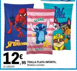 E.Leclerc Toalla playa infantil oferta