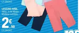 E.Leclerc Legging niña oferta