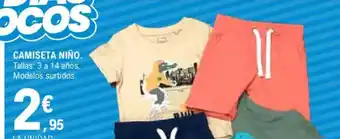 E.Leclerc Camiseta niño oferta