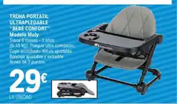 E.Leclerc Trona portátil ultraplegable bebé confort oferta